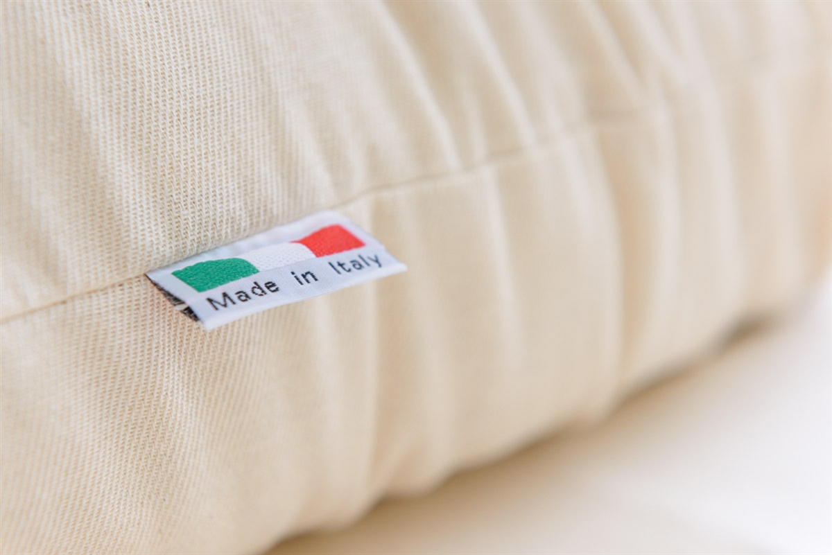 Made in Italy jacquard label - 28x40