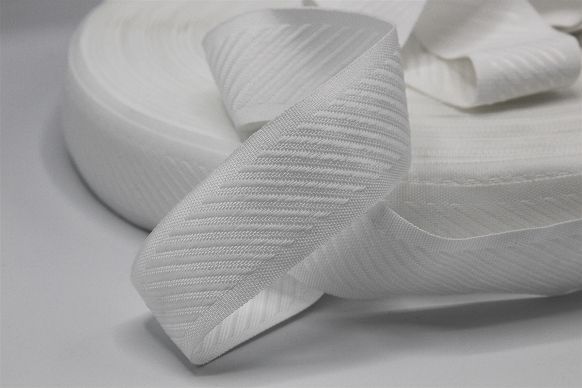 Ribbon Lusso - White - mm. 38