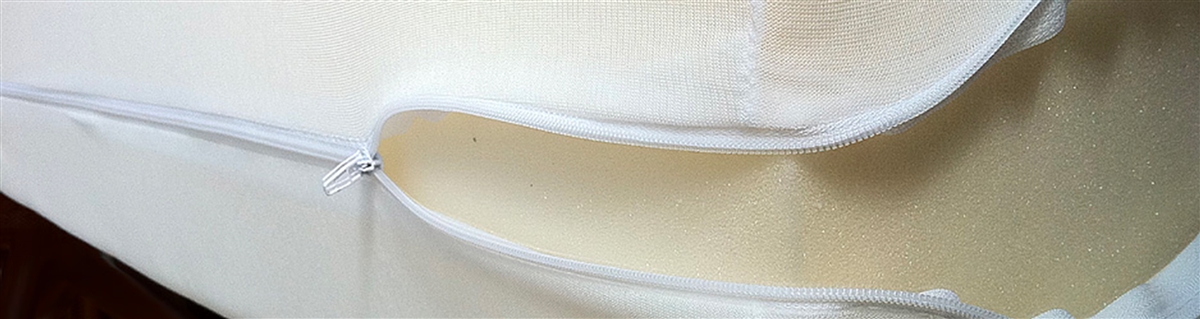 Polycotton Cover 65/35 - 200x080x20 - With Zipper (36 Pcs./Box)