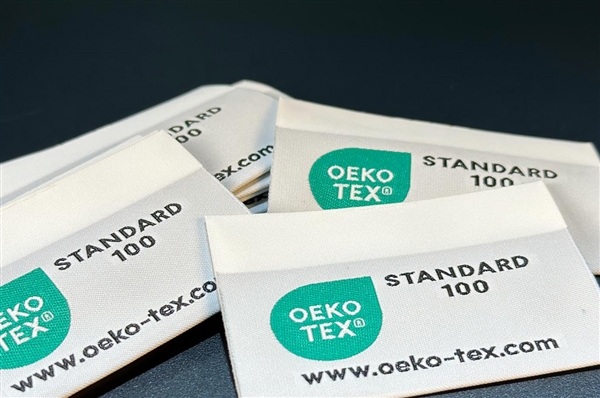 Etichetta Jacquard “Oeko-Tex” - Versione 2024 - 66x95 
