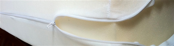 Polycotton Cover 65/35 - 200x090x20 - With Zipper (36 Pcs./Box) 